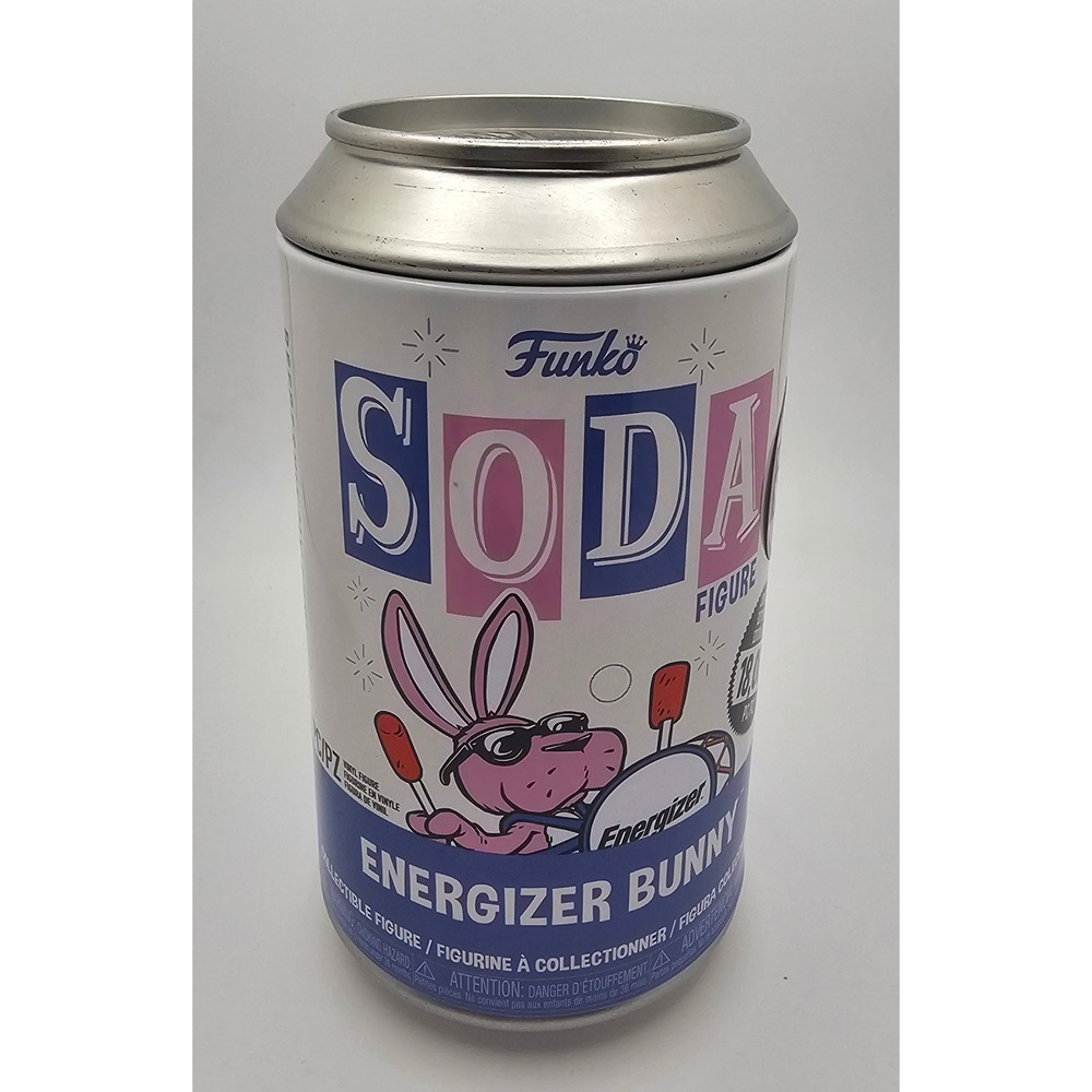 Funko Soda Energizer Bunny Vinyl Figure Limited Edition Collectible Display